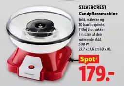 Lidl Silvercrest candyflossmaskine tilbud