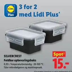 Lidl Silvercrest Foldbar opbevaringsboks tilbud