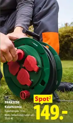 Lidl Parkside Kabeltromle tilbud