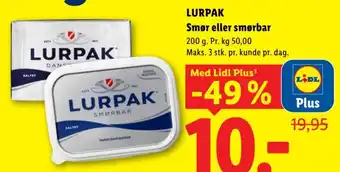Lurpak smørbar