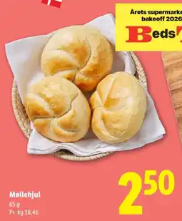 Lidl Beds Møllehjul tilbud