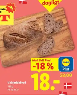 Lidl Lidl Valnøddebrød tilbud