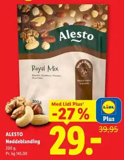 Lidl Alesto Nøddeblanding tilbud