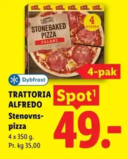 Lidl Trattoria Alfredo Stenovns-pizza tilbud