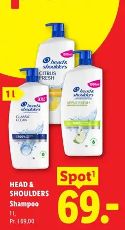 Lidl Head & Shoulders Shampoo tilbud