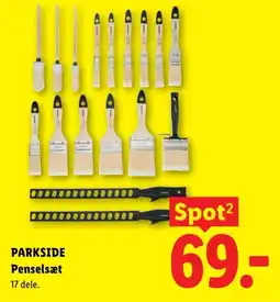Lidl Parkside Penselsæt tilbud