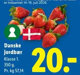 Lidl Jordbær tilbud