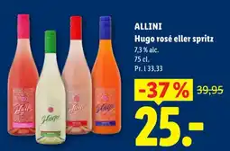 Lidl Hugo rosé eller spritz tilbud