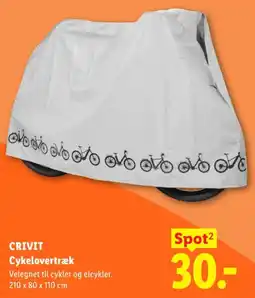 Lidl Crivit Cykelovertræk tilbud