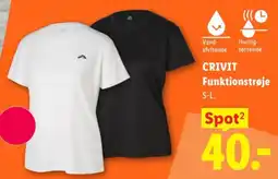 Lidl Crivit Funktionstrøje tilbud