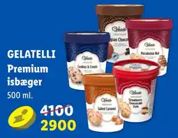 Lidl Gelatelli Premium isbæger tilbud