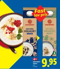 Lidl Madværket Yoghurt tilbud