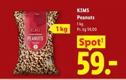 Lidl KIMS Peanuts tilbud