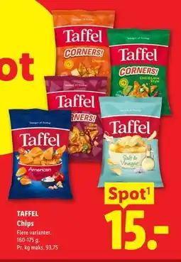 Lidl TAFFEL Chips tilbud