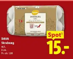 Lidl DAVA Skrabeæg tilbud