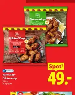 Lidl CHEF SELECT Chicken wings tilbud