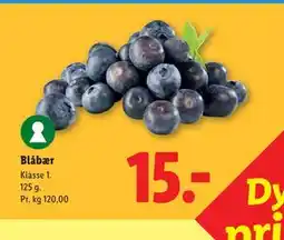 Lidl Blåbær tilbud