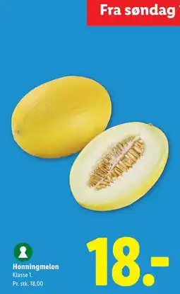 Lidl Honningmelon tilbud