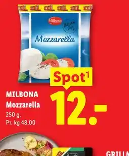 Lidl MILBONA Mozzarella tilbud