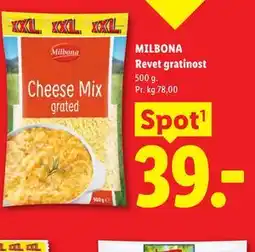 Lidl MILBONA Revet gratinost tilbud