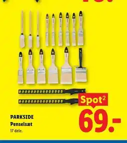 Lidl PARKSIDE Penselsæt tilbud