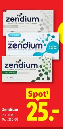 Lidl Zendium tilbud