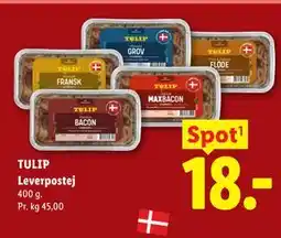 Lidl TULIP Leverpostej tilbud
