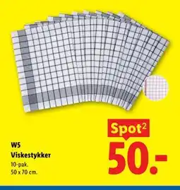 Lidl W5 Viskestykker tilbud