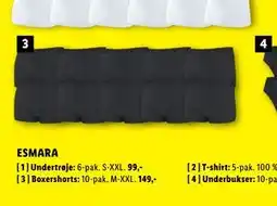 Lidl ESMARA Boxershorts tilbud