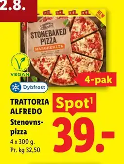 Lidl TRATTORIA ALFREDO Stenovnspizza tilbud