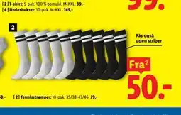 Lidl ESMARA Tennisstrømper tilbud