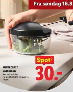 Lidl SILVERCREST Multihakker tilbud