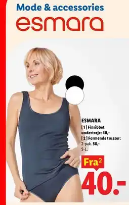 Lidl ESMARA tilbud