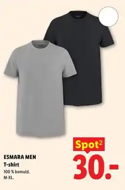 Lidl ESMARA MEN T-shirt tilbud