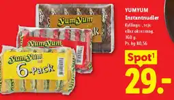 Lidl Yumyum Instantnudler tilbud