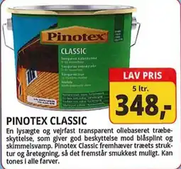 Farveland Pinotex Classic tilbud
