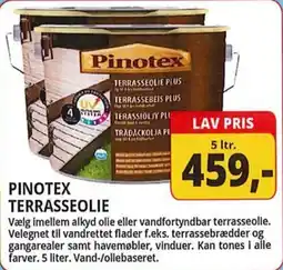 Farveland Pinotex Terrasseolie tilbud