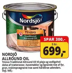 Farveland Nordsjö Allround Oil tilbud
