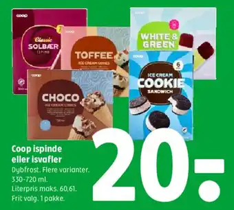 Coop ispinde eller isvafler