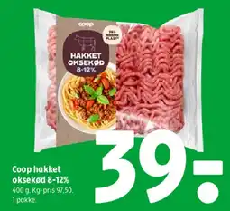 Coop 365 Coop hakket oksekød 8-12% tilbud