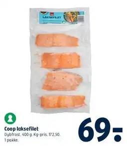 Coop 365 Coop laksefilet tilbud