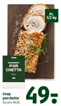 Coop 365 Coop porchetta tilbud