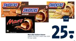 Coop 365 Mars eller Snickers isbarer tilbud