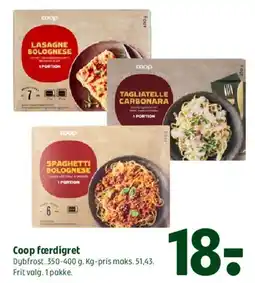 Coop 365 Coop færdigret tilbud