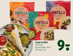 Coop 365 Coop tortilla tilbud