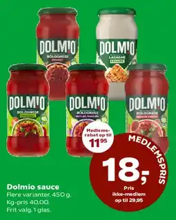 Coop 365 Dolmio sauce tilbud