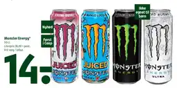 Coop 365 Monster Energy tilbud