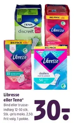 Coop 365 Libresse eller Tena tilbud