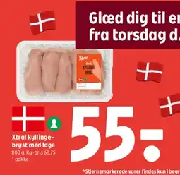 Coop 365 Xtra! kyllingebryst med lage tilbud