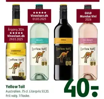 Coop 365 Yellow Tail tilbud